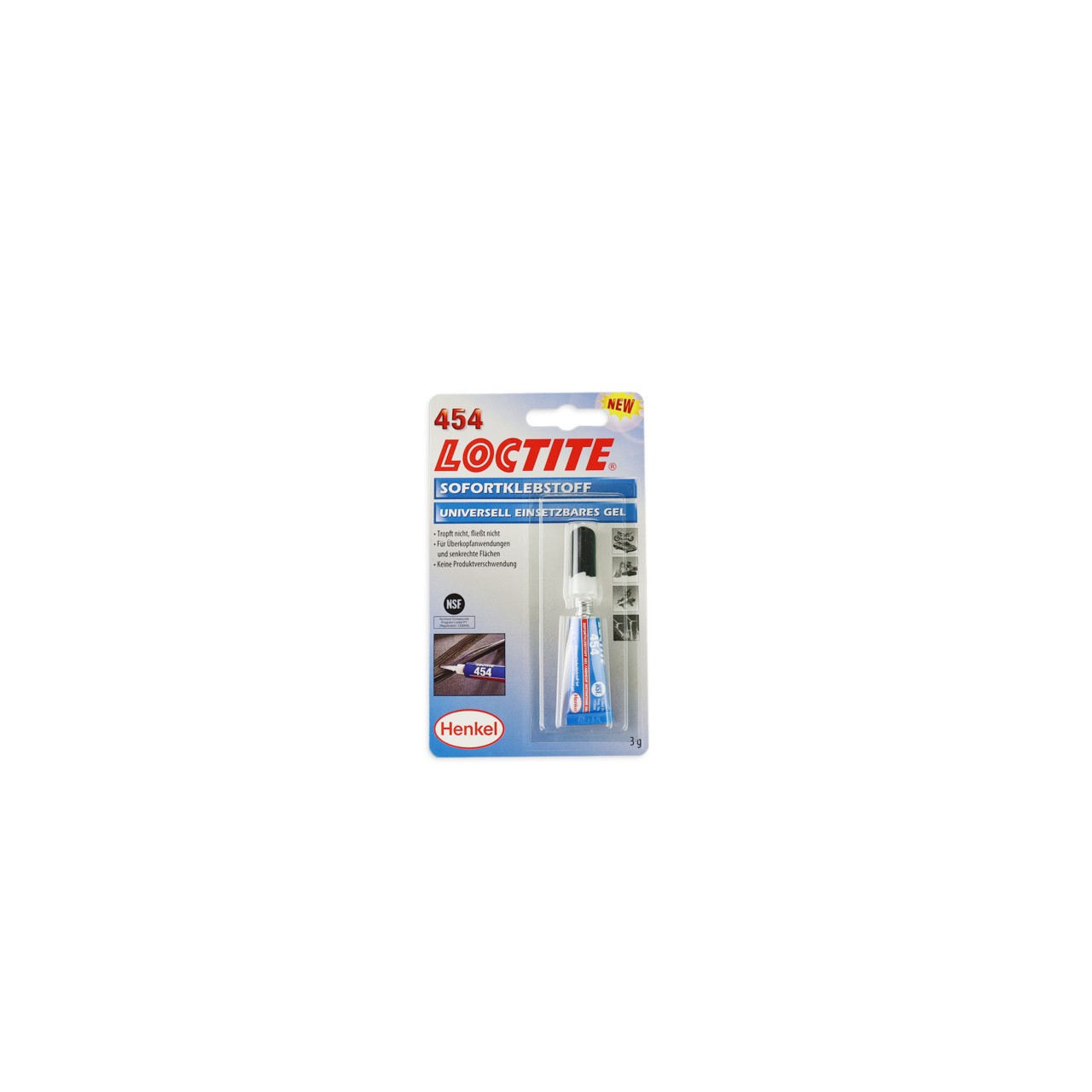 LOCTITE 454 Super lepak u gelu / 3g  